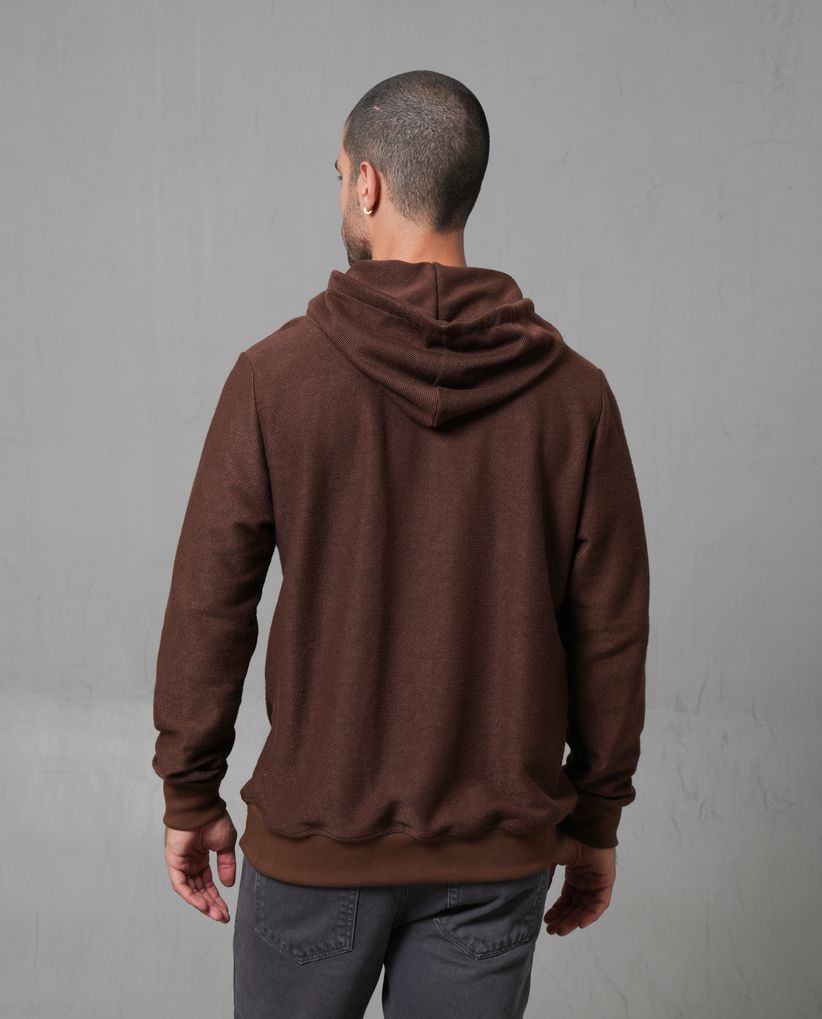 Buzo con capucha y bolsillo canguro para hombre