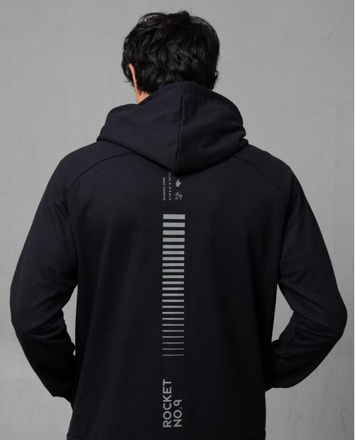 Buzo estampado con capucha para hombre