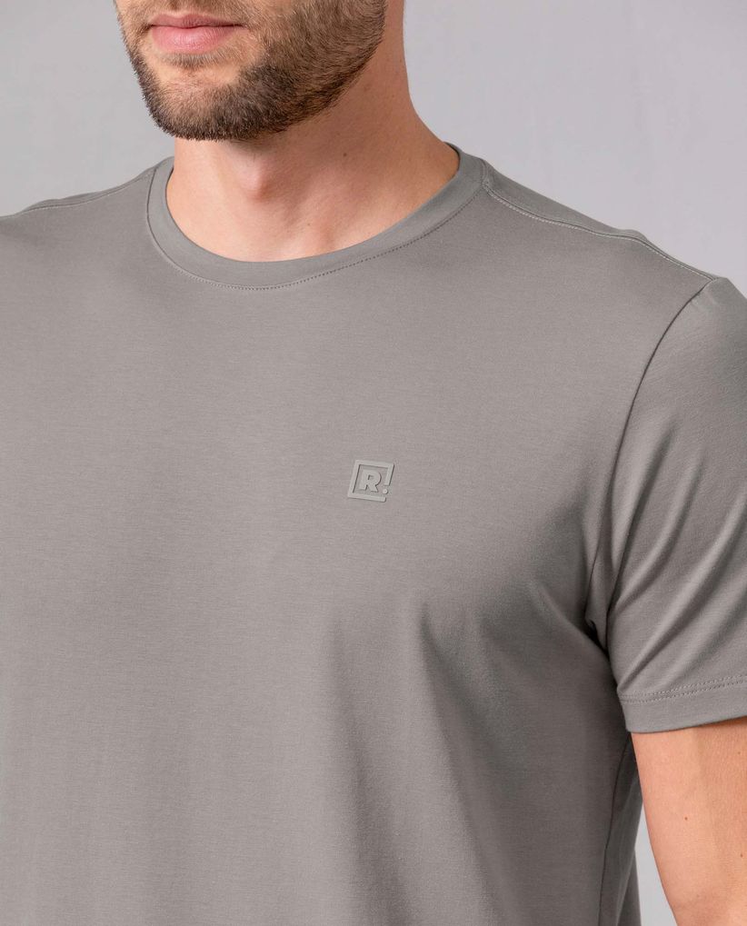 Camiseta manga corta básica para hombre