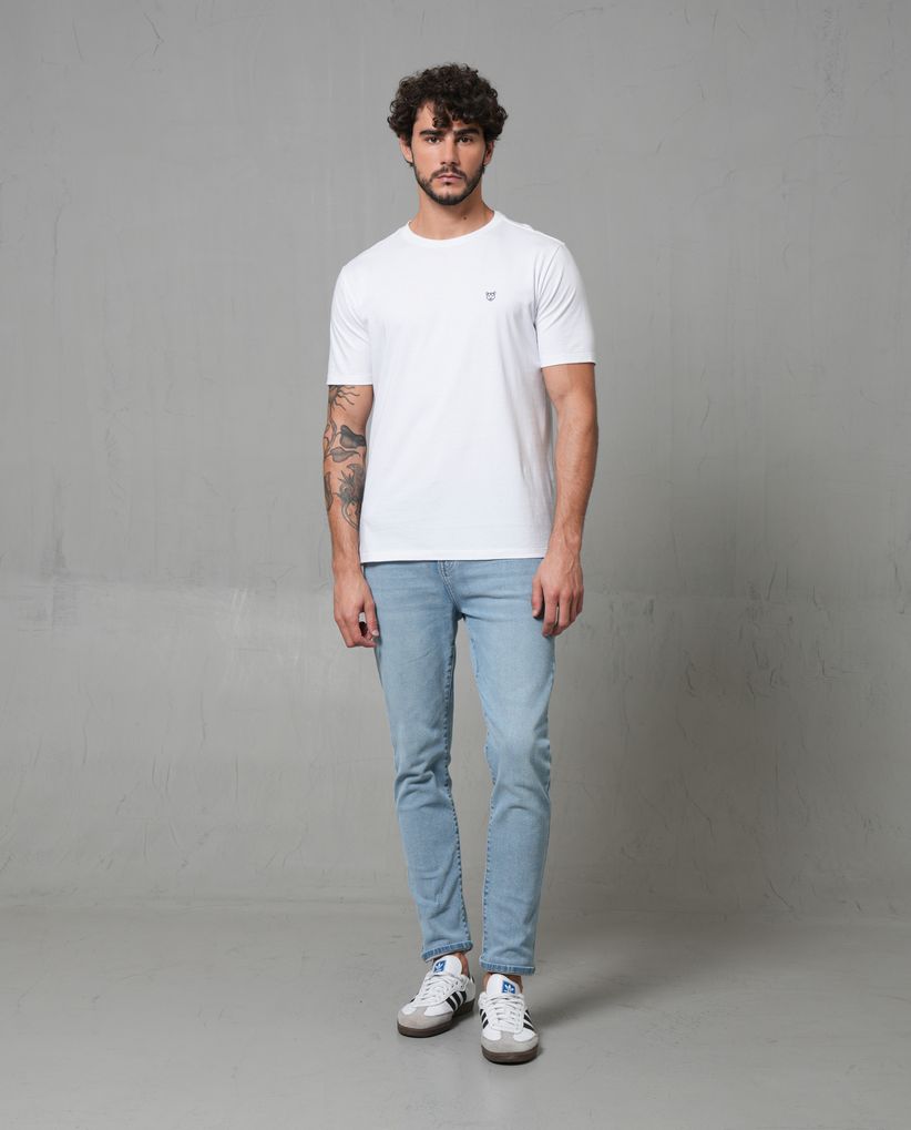 Jean Slim cinco bolsillos para hombre