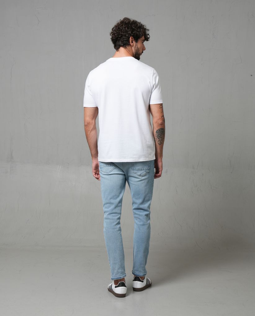 Jean Slim cinco bolsillos para hombre