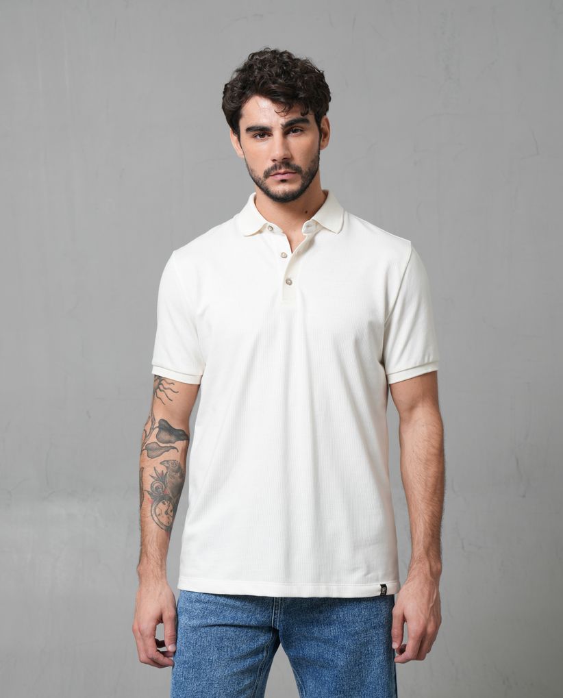 Polo manga corta para hombre