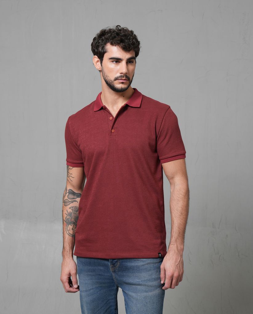 Polo manga corta para hombre