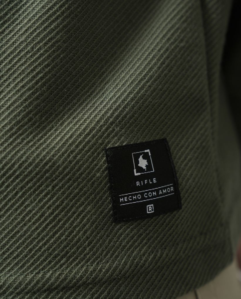 Camiseta manga larga con textura para hombre