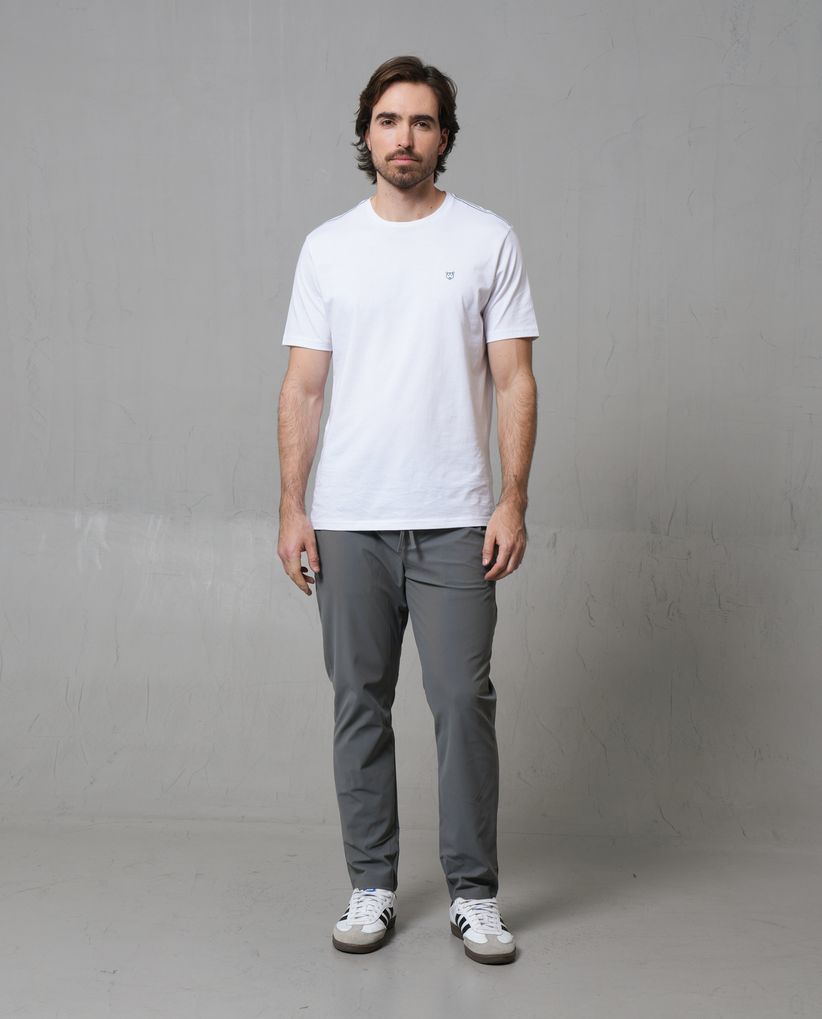 Pantalón con pretina elástica para hombre