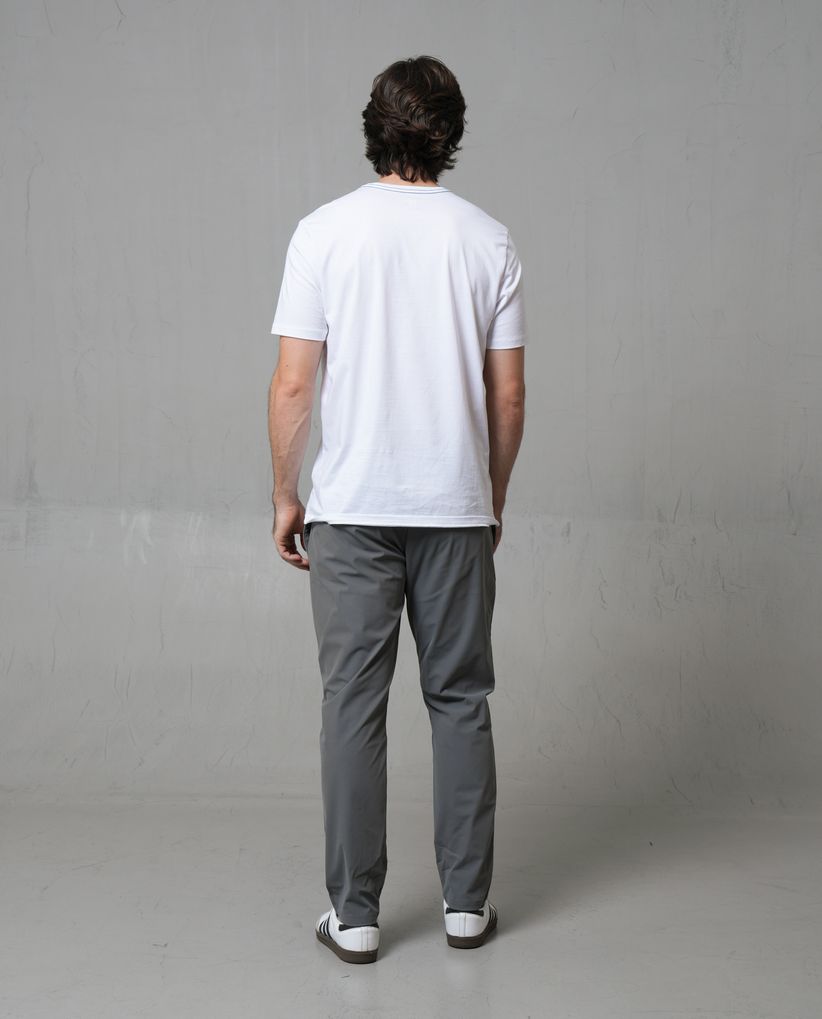 Pantalón con pretina elástica para hombre