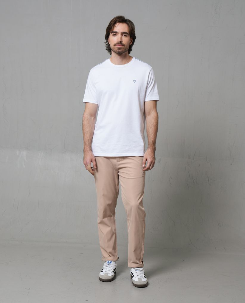 Pantalón Slim tipo chino para hombre