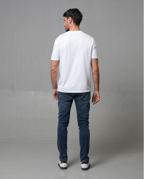 Jean Super Slim tono medio para hombre