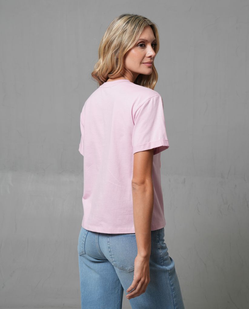Camiseta clásica manga corta para mujer