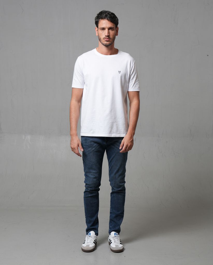 Jean Super Slim tono oscuro para hombre