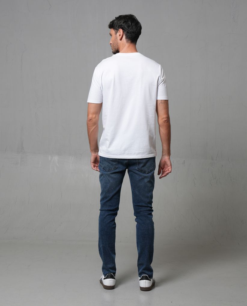 Jean Super Slim tono oscuro para hombre