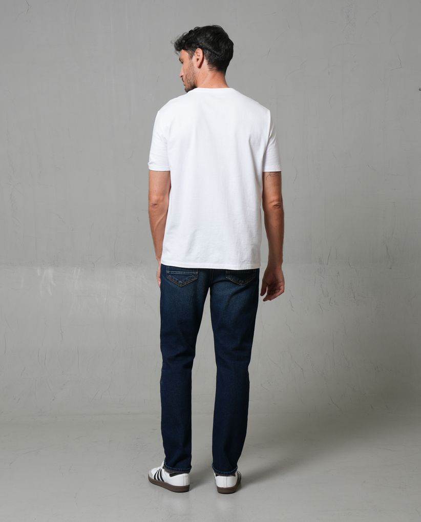 Jean Straight en 100% algodón para hombre