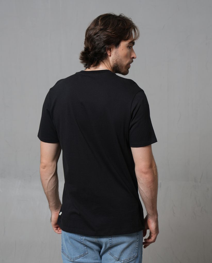 Camiseta básica estampada para hombre