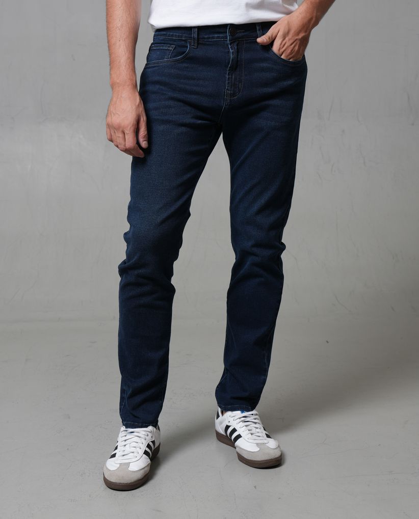 Jean Slim cinco bolsillos para hombre