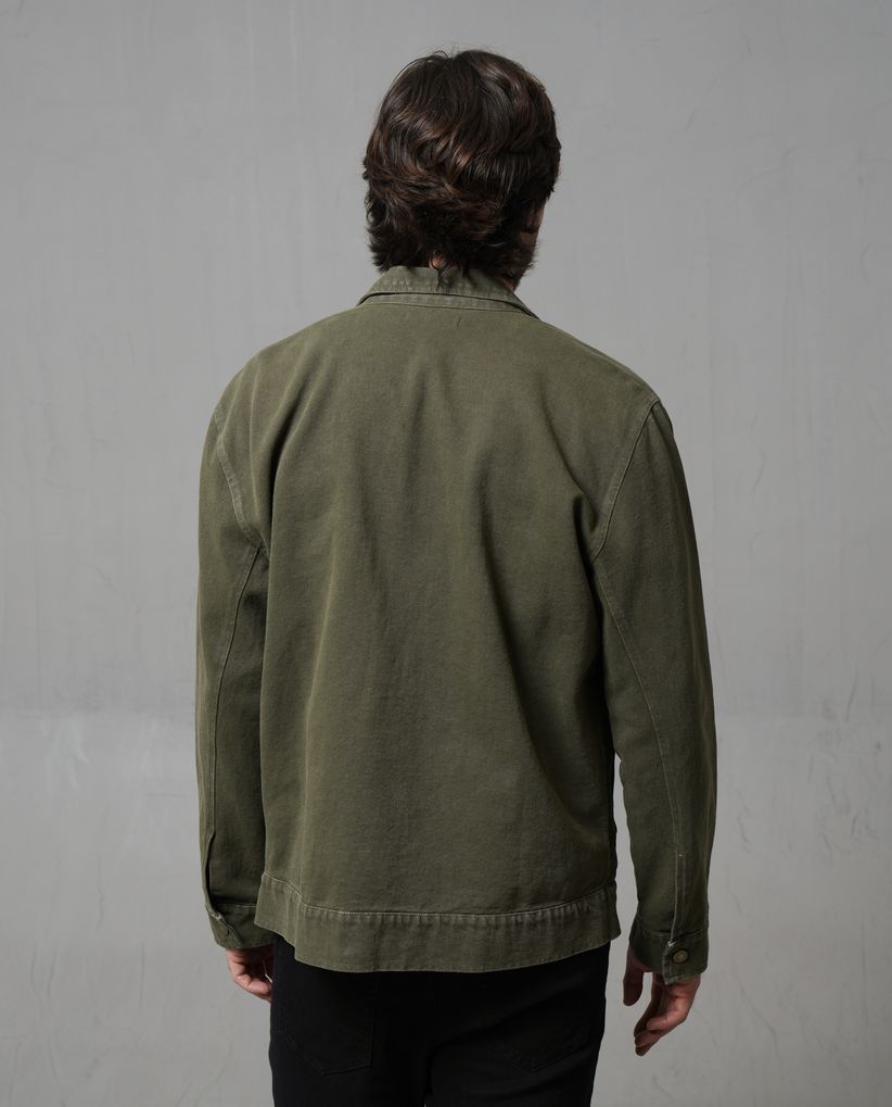 Chaqueta clásica tipo Trucker para hombre