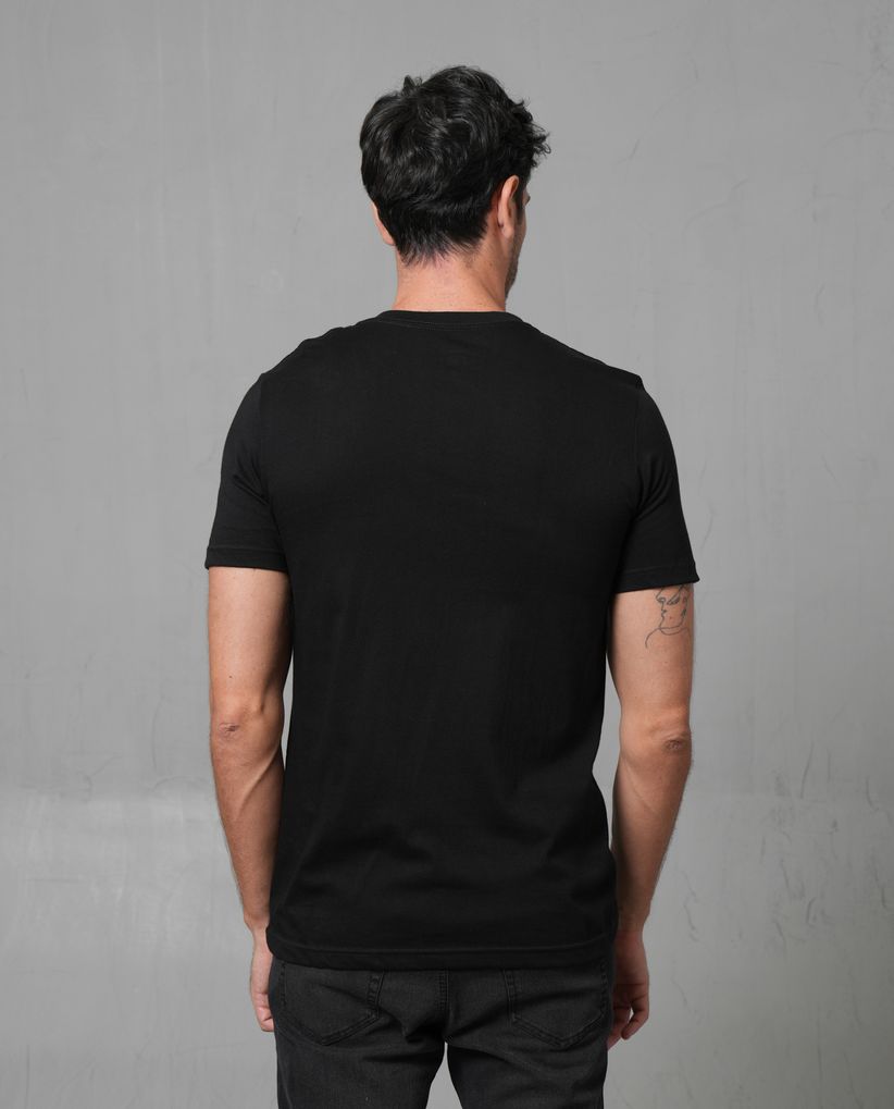 Camiseta manga corta con mini prints para hombre