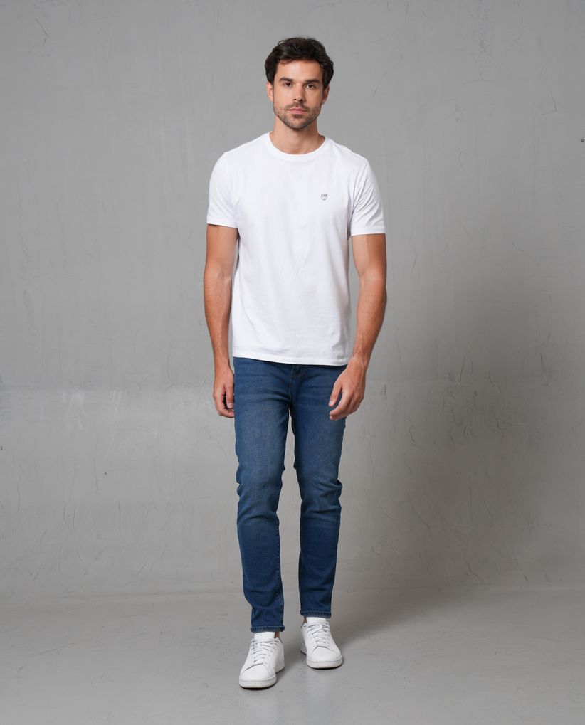 Jean Slim fit cinco bolsillos para hombre
