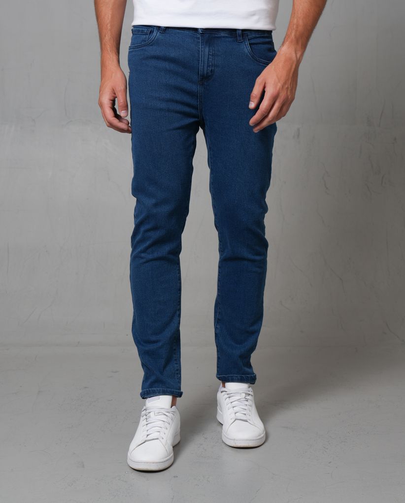 Jean Slim fit cinco bolsillos para hombre