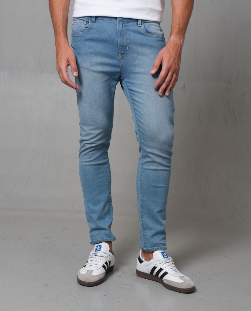 Jean Slim fit cinco bolsillos para hombre