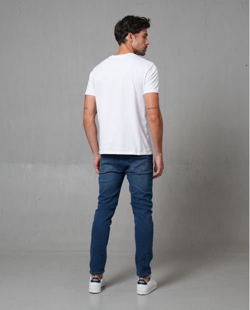 Jean Slim fit cinco bolsillos para hombre