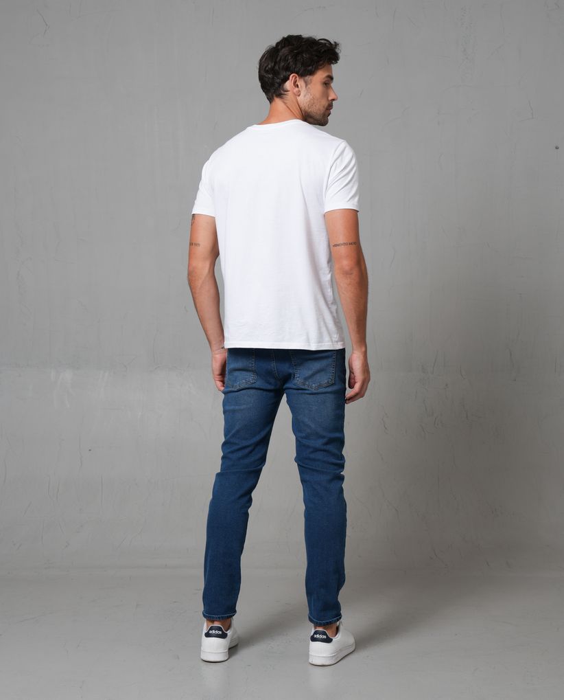 Jean Slim fit cinco bolsillos para hombre