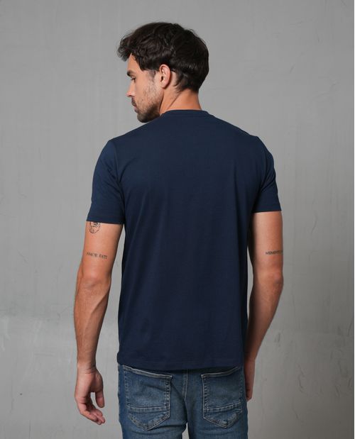 Camiseta manga corta con puma estampado para hombre