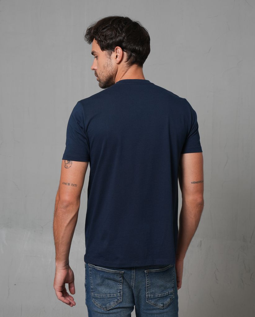 Camiseta manga corta con puma estampado para hombre