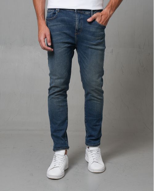 Jean Slim cinco bolsillos para hombre