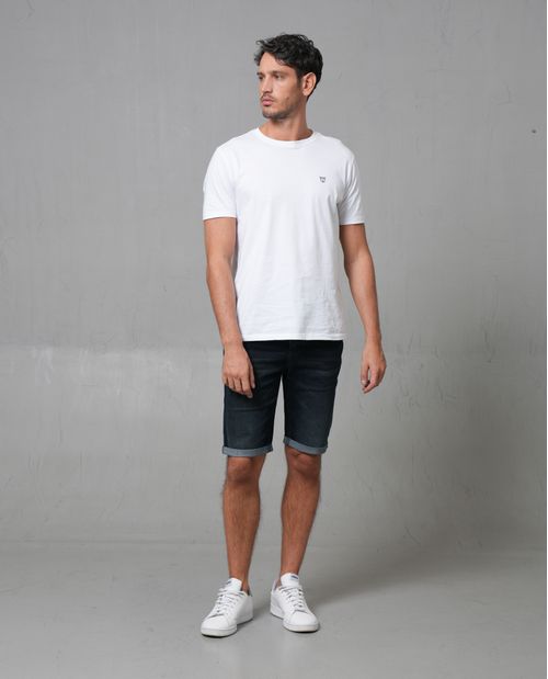 Bermuda Regular fit en denim para hombre