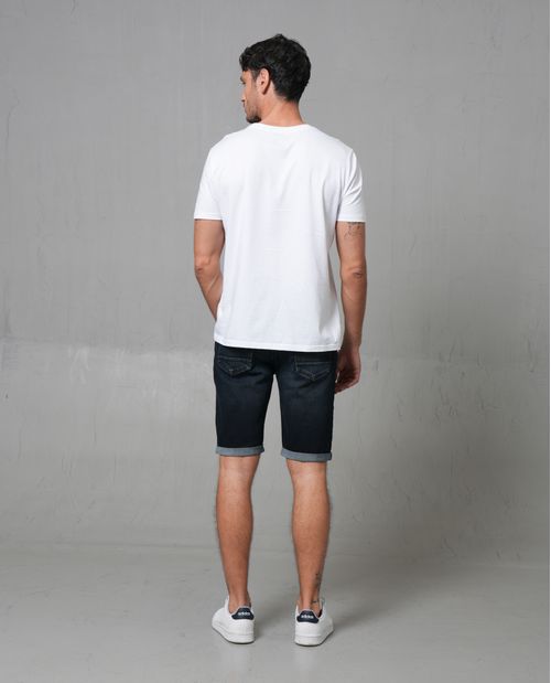 Bermuda Regular fit en denim para hombre
