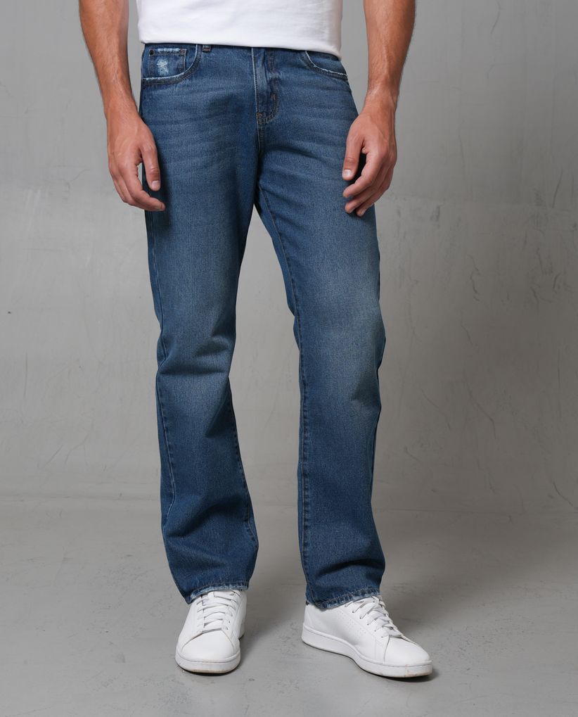 Jean Classic tono medio para hombre