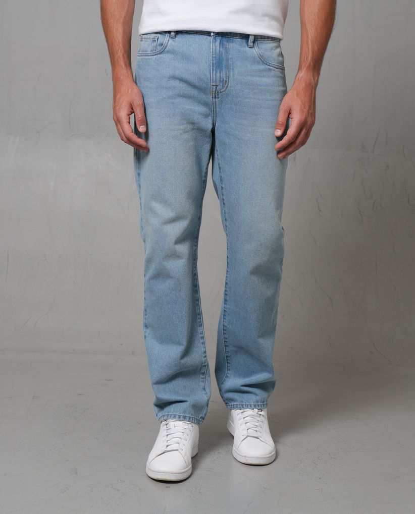 Jean Classic tono claro para hombre