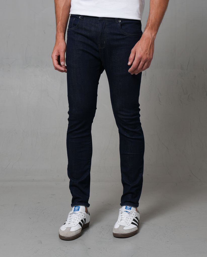 Jean Super Slim tono oscuro para hombre