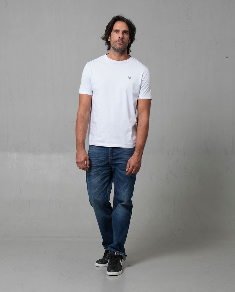 Jean Classic tono medio con cinco bolsillos para Hombre