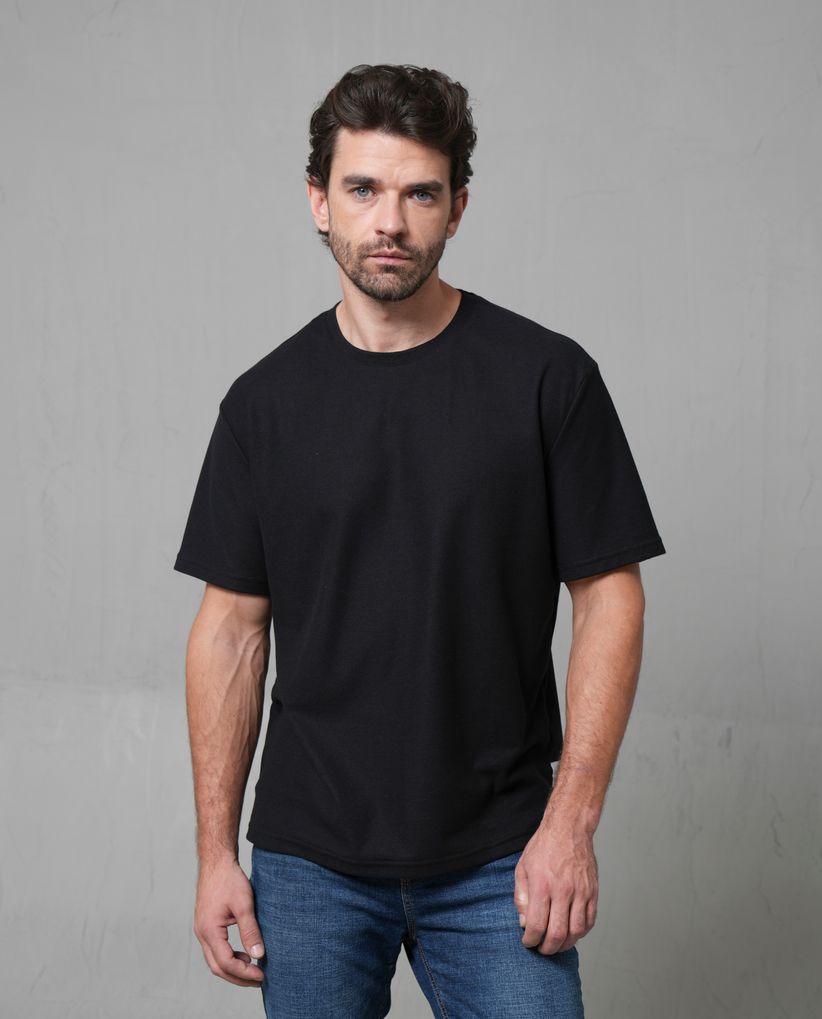 Camiseta Oversize con textura para hombre