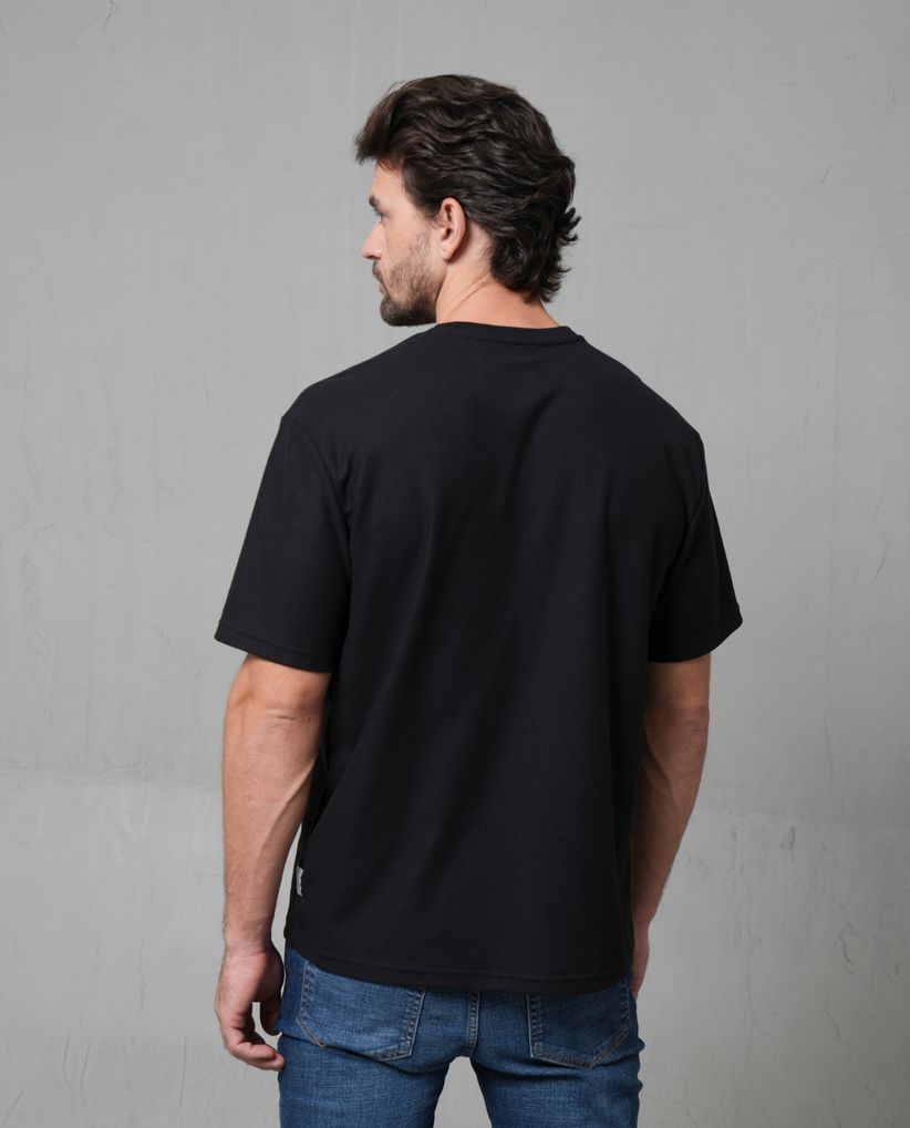 Camiseta Oversize con textura para hombre