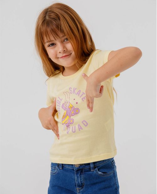 Camiseta Girl Skate para niña