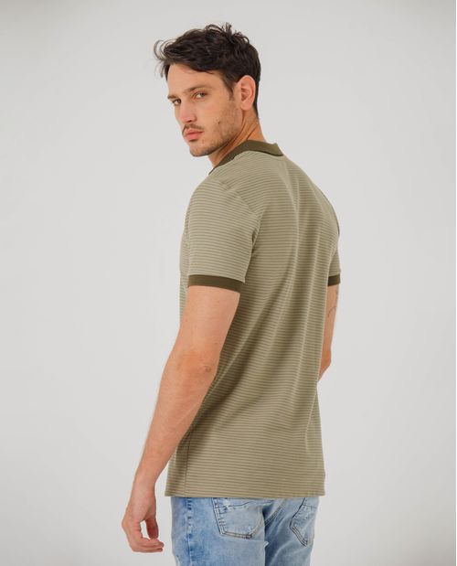 Polo de rayas para hombre
