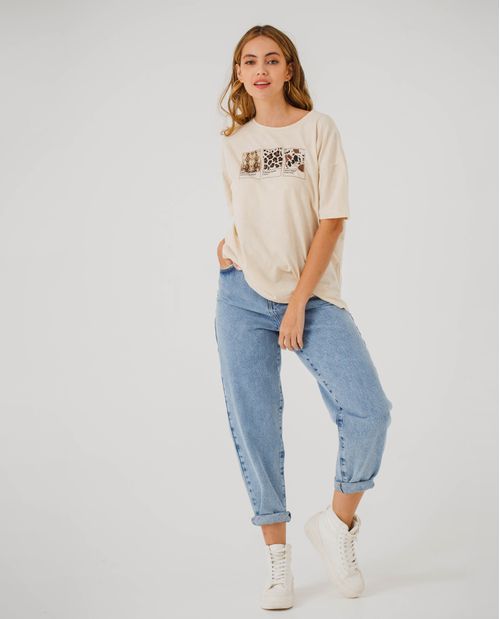Camiseta oversize para mujer