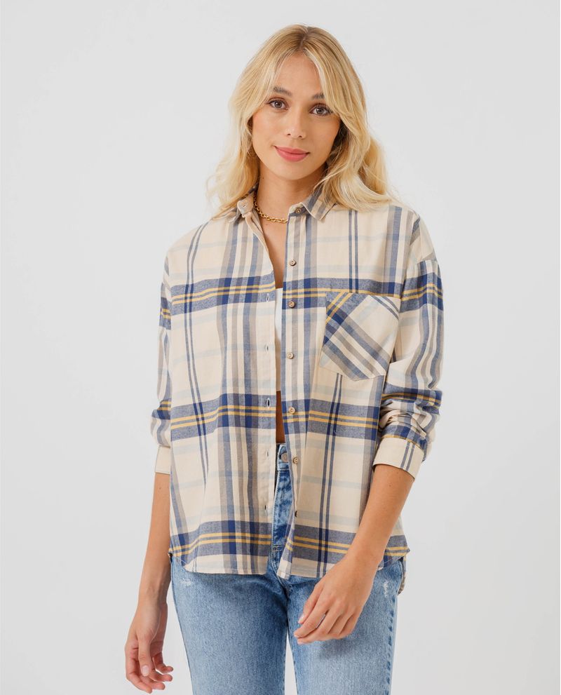 Camisa de cuadros para mujer new arrivals