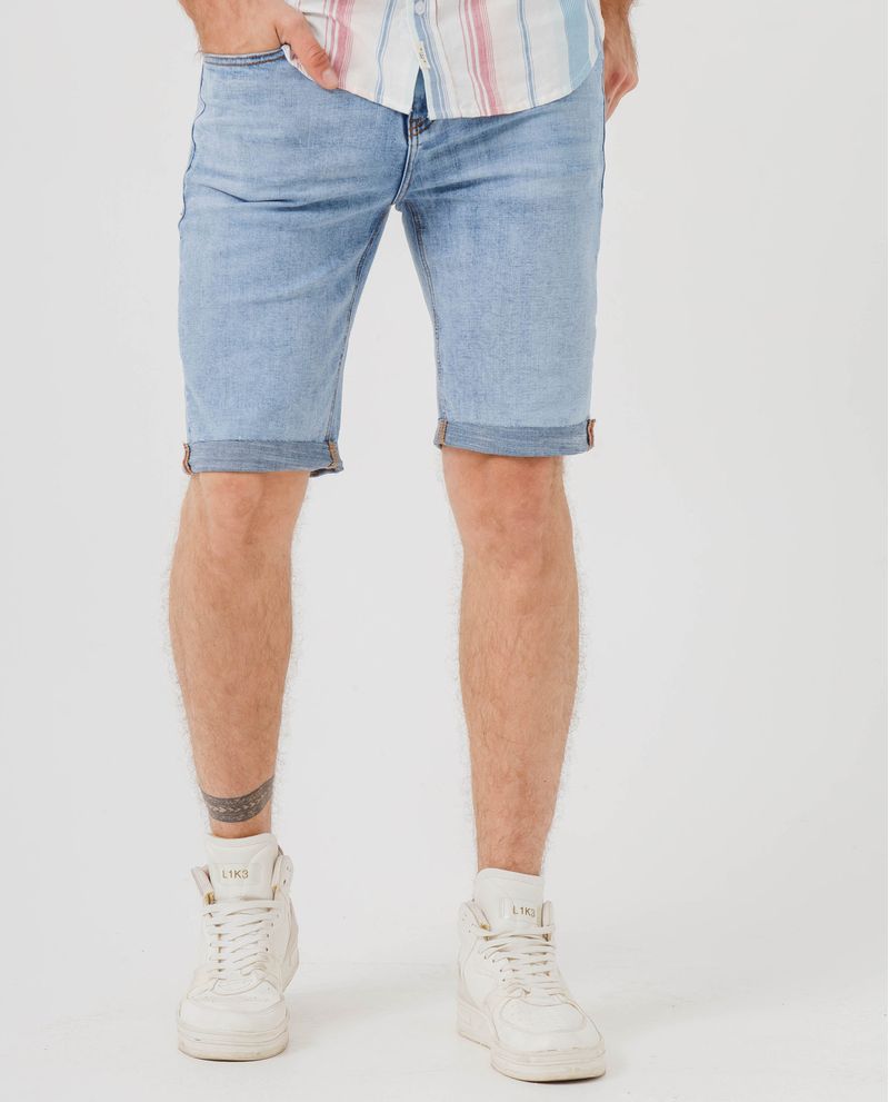 Bermudas hombre jeans