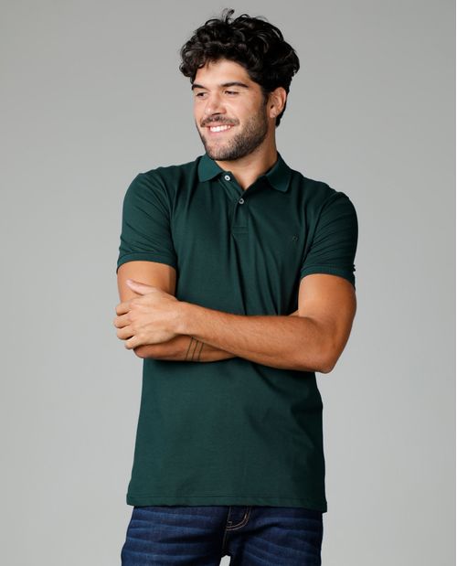 Polo con botones para hombre
