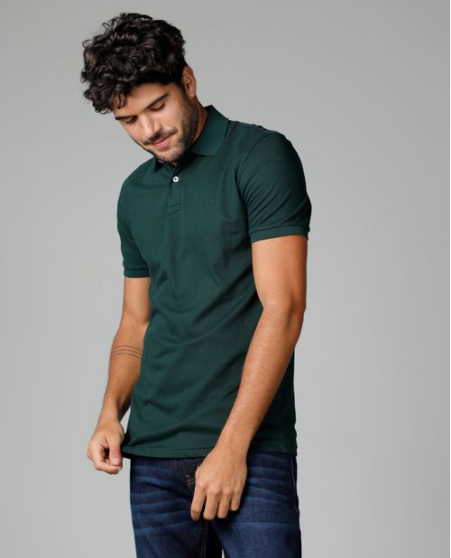 Polo con botones para hombre