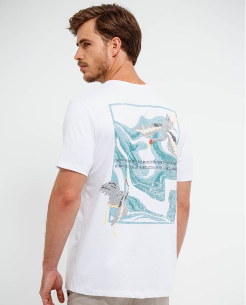 Camiseta estampada para hombre