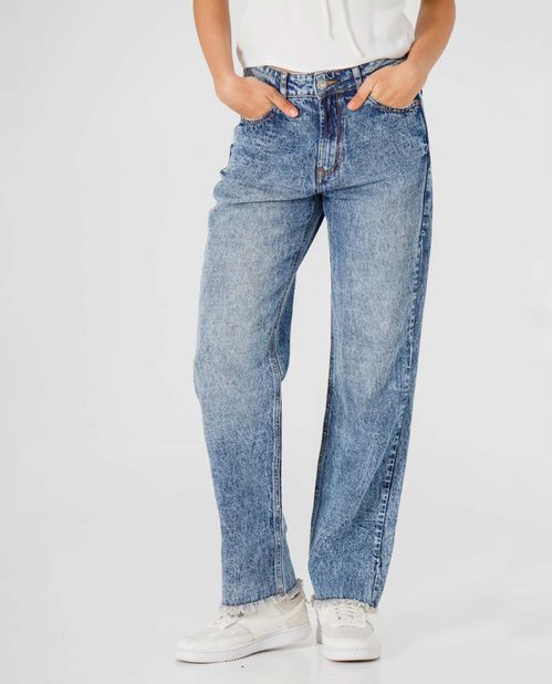 Jean Straight bota recta para mujer