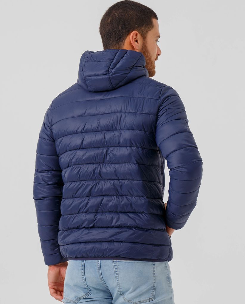 Chaqueta abullonada para hombre