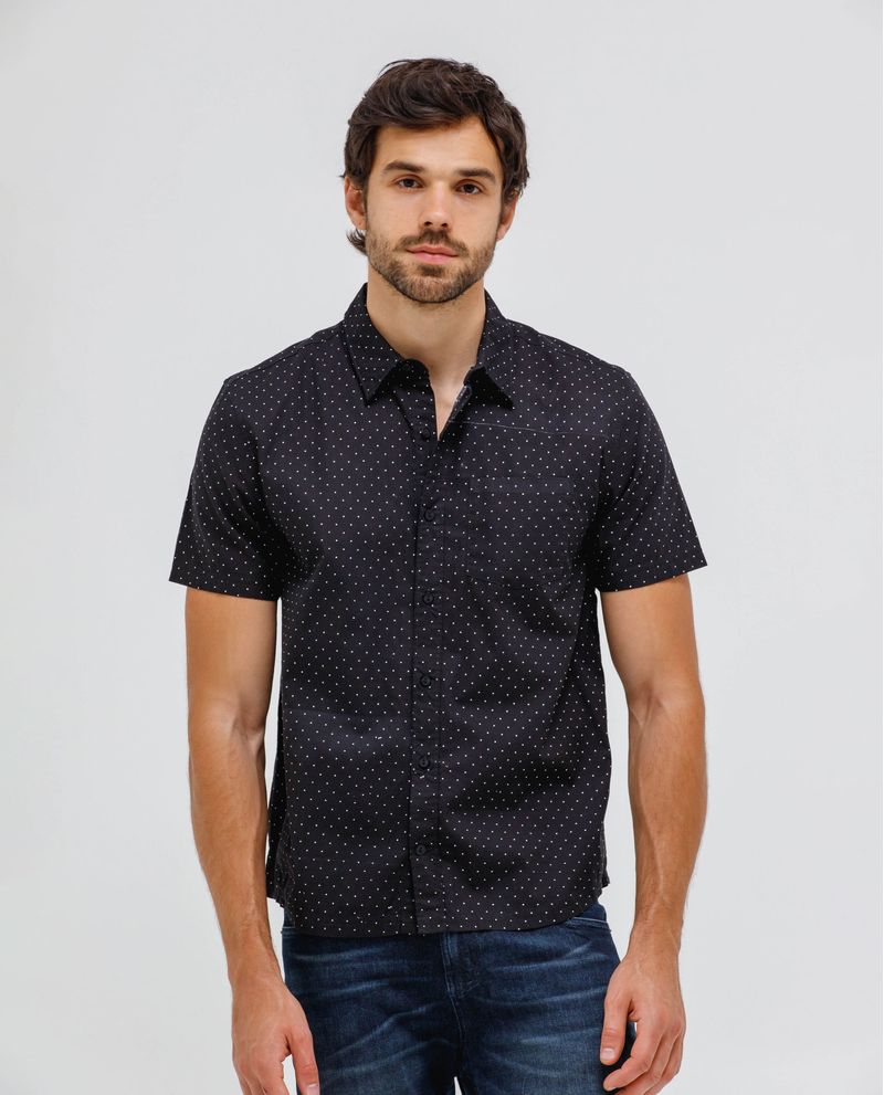 Camisa puntos hombre deals