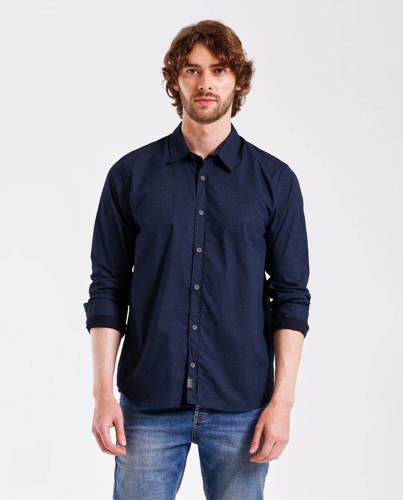 Camisa manga larga para hombre