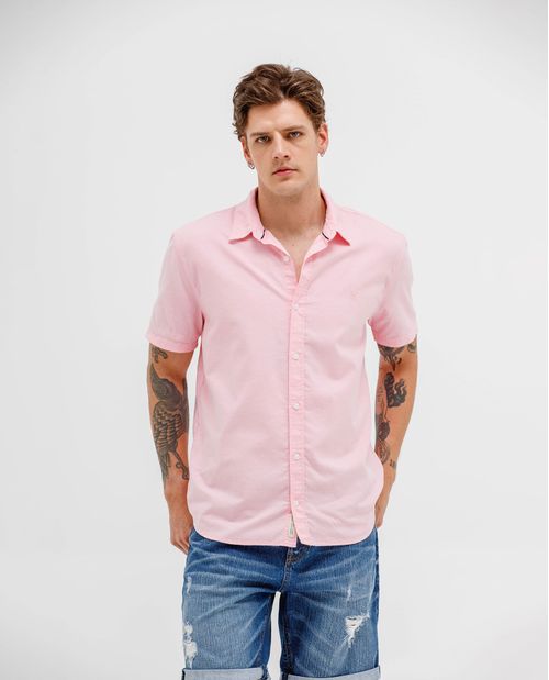 Camisa manga corta para hombre