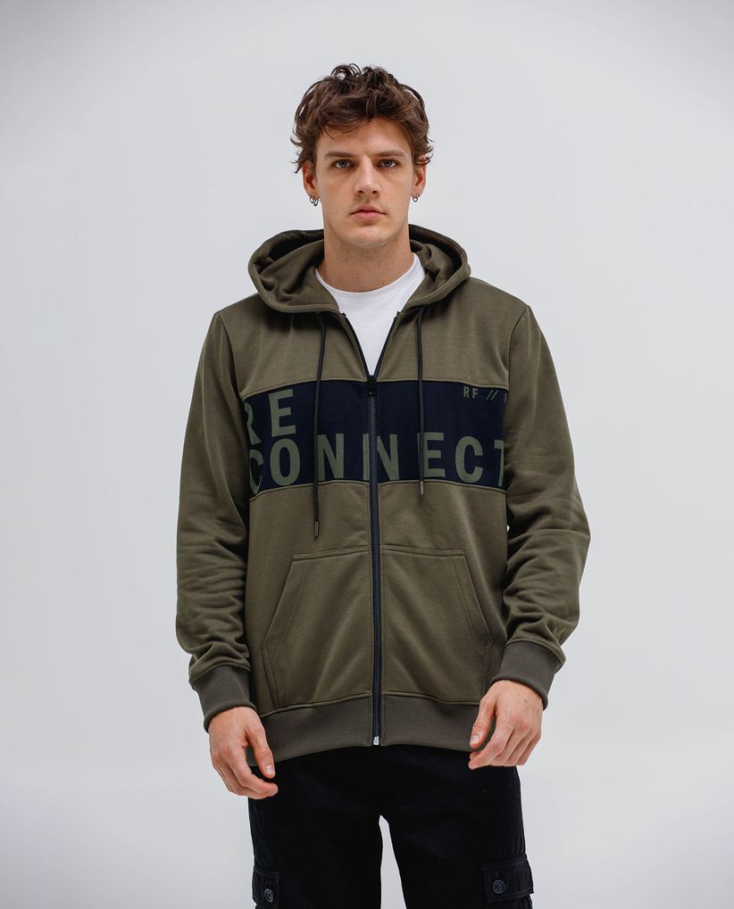 Buzo con capucha para hombre